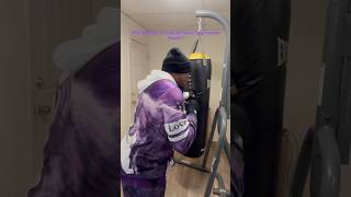 Pov Workout On 3-26-26 Heavy Bag Punches Round 1
