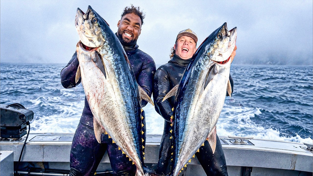 Spearfishing Giant Bluefin Tuna With a Super Bowl Champion
