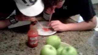 Hot sauce snort