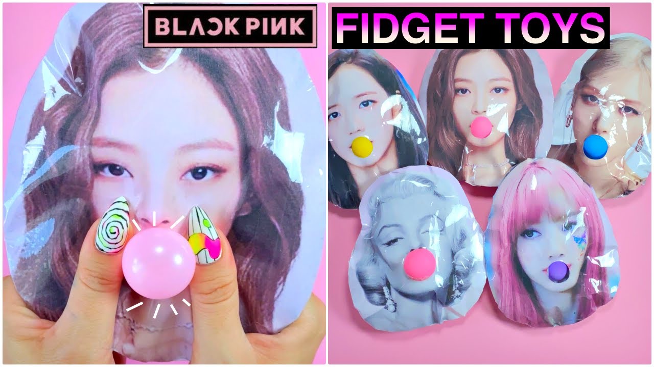 DIY BLACKPINK FIDGET TOYS IDEAS BLACKPINK PAPER SQUISHY Blackpink