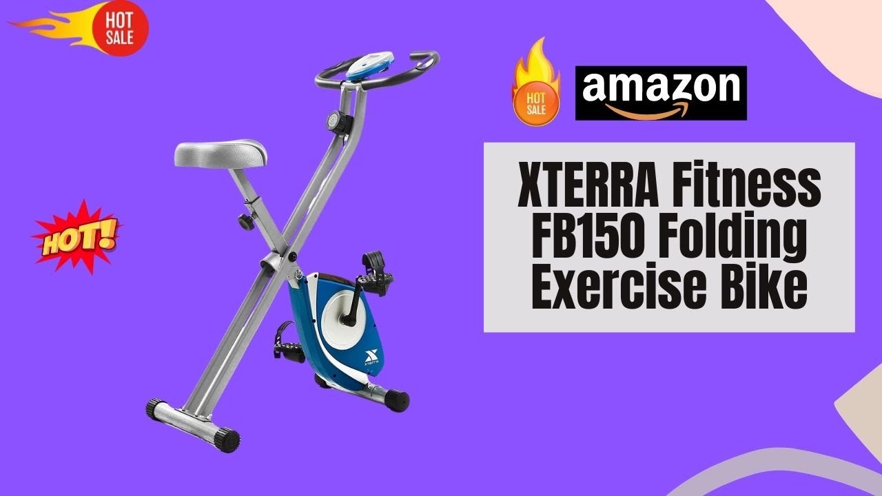 Best XTERRA Fitness FB150 Folding Exercise Bike YouTube