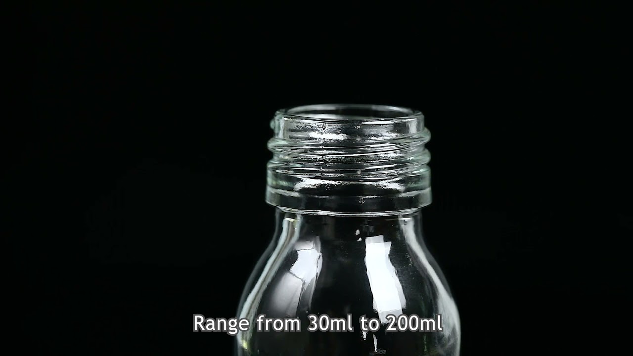 clear glass syrup bottle YouTube