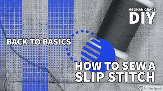 How To Do A Slip Sch - Blind Hem Dress Pants, Skirts And Bindings Tunnel And Bite Technique