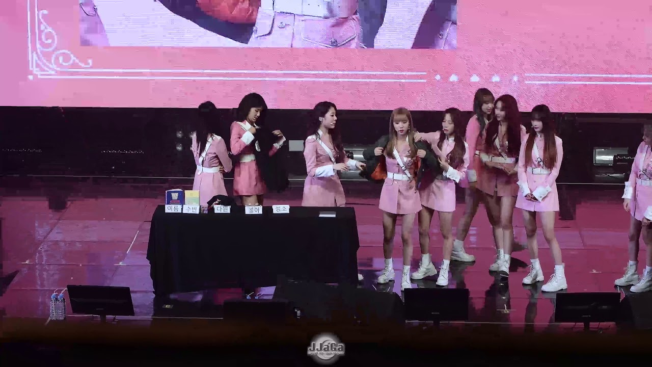 [4K] 180325 우주소녀 직캠 (WJSN ) -'애장품 발표' (Fancam) By.JJaGa !팬클럽 우정 1기 창단식