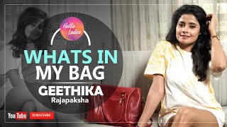 What&#39;s In My Bag with Geethika Rajapaksha