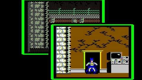 Batman on apple II gameplay