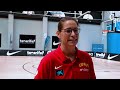 El Debut de Anna Montañana como entrenadora ayudante de #LaFamilia 😊