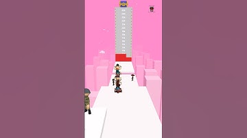 Satisfying Mobile Games Playing 9999 Tiktok Gameplay Count Masters Walkthrough iOS,Android Top Game