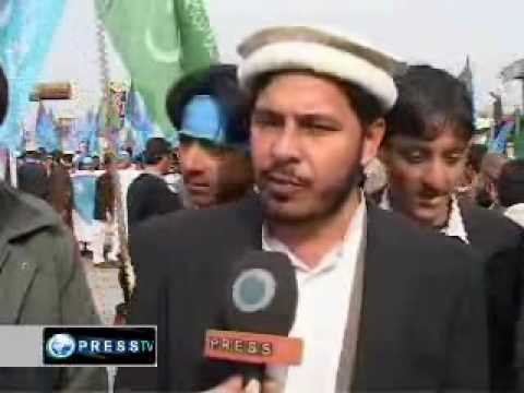 Anti-US rally held in Pakistan 16-01-2010.wmv