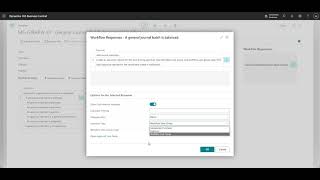 Approvals with Journals in Business Central