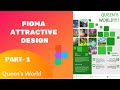 Figma  design   example  attractive design  part1