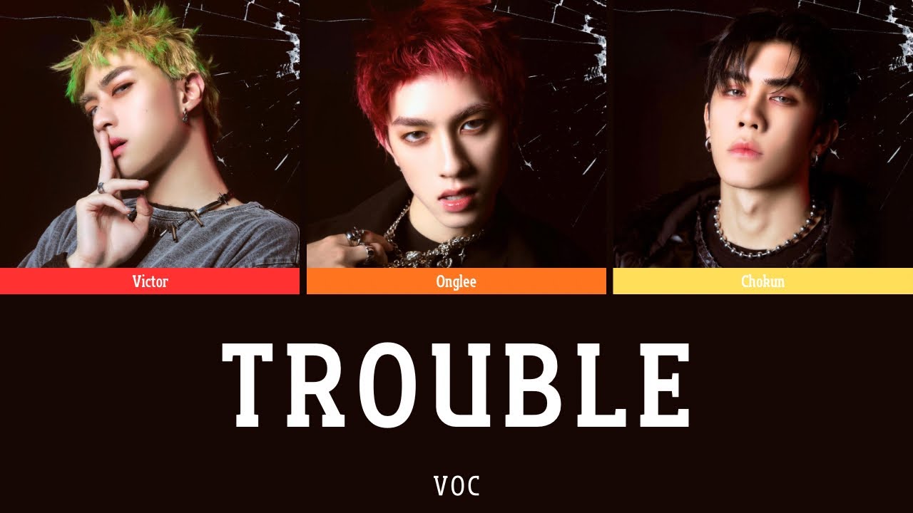TROUBLE - VOC | Color Coded Lyrics - YouTube