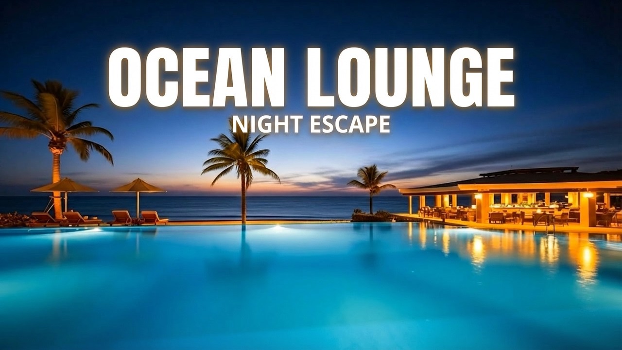 A Quiet Night at a Luxury Infinity Pool 🌴 | Deep House Ambient (No Vocals)