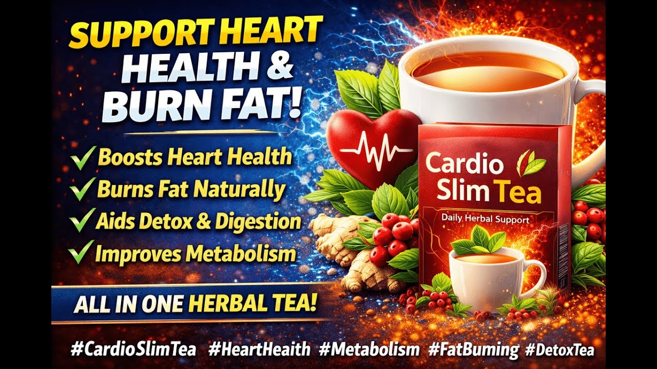 Cardio Slim Tea Review – Natural Support for Heart Health & Fat Burning