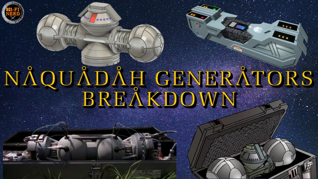 Naquadah Naquadah Generator Breakdown Stargate - YouTube