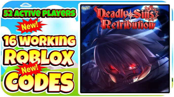 Roblox Deadly Sins Retribution codes 2023