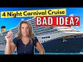 Carnival’s Newest Cruise Ship Was NOT What I Expected. Here&#39;s Why...