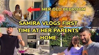 Samira Vlogs First Time At Her Parents Home Shows Her Old Bedroom Too