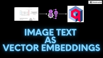 Generate vector embedding from image text(optical characters) | qdrant | rag