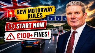 🚨 New M25 and Motorway Rules Begin NOW — Millions of UK Drivers Could Be Hit With Instant Fines!
