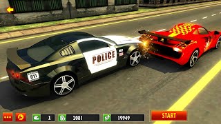 Police Car vs Gangster Escape || Gameplay Walkthrough, iOS & Android || #1 screenshot 4