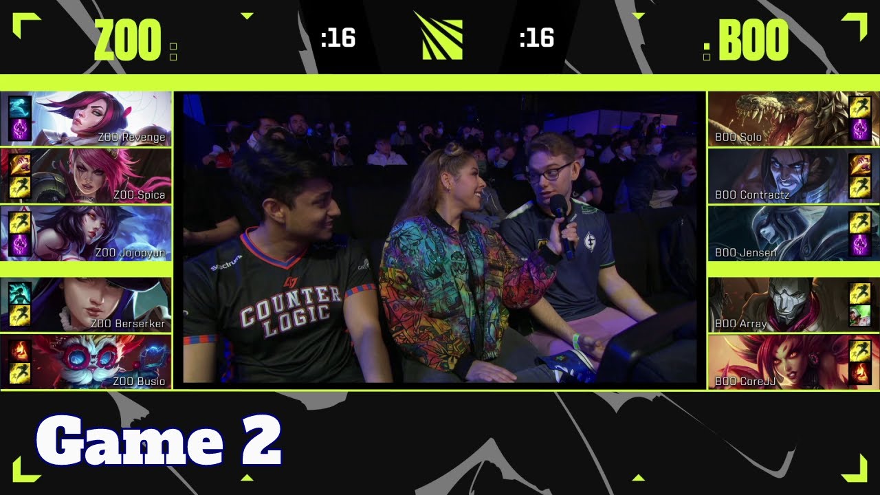 BOO vs ZOO - Game 2 SKE 2023 NA | Season 2023 Kickoff North America | Zoomers vs Boomers