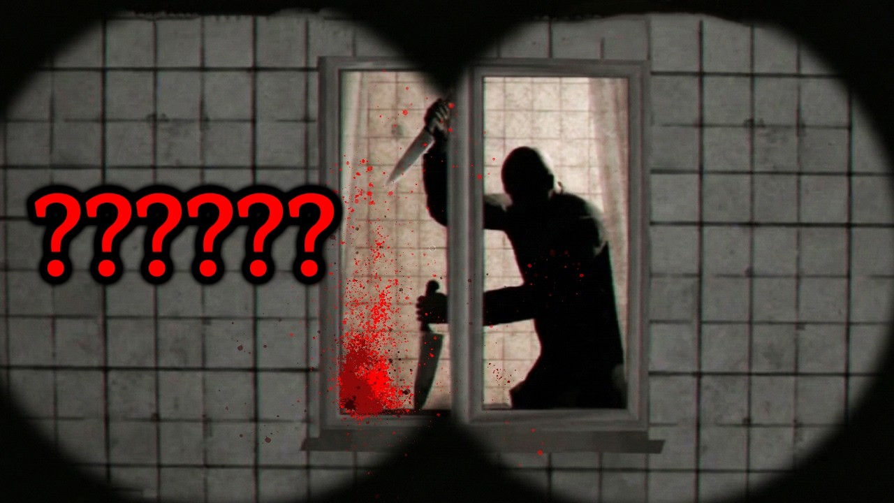 몰래 이웃집을 훔쳐보다가, 사람 죽이는걸 목격했다..