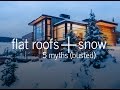 Flat roofs and snow - 5 myths busted