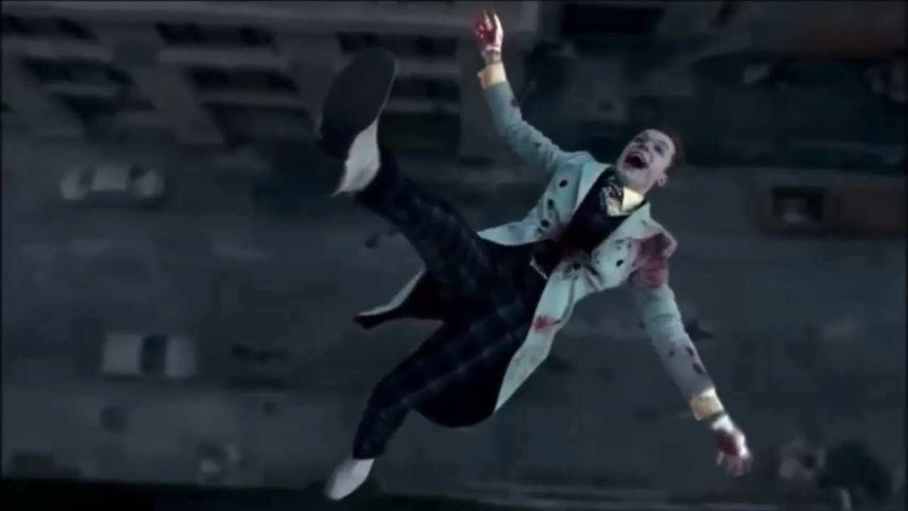 Gotham 4x18 Jerome Valeska’a Death Scene YouTube