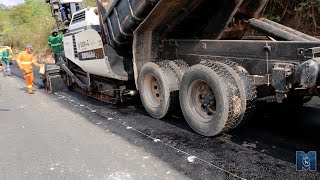 Estrada De Muzambinho A Caconde: Mais 4 Km De Pavimentação Em Andamento