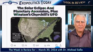 The Solar Eclipse and Planetary Ascension, Plus Winston’s Churchill’s UFO Coverup