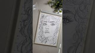 How to Draw Lord Krishna Easily (Grid Method) 🎨! #lordkrishna #drawing #gridmethod #shorts