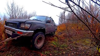 картинка: Приехали забрать трубы, но нашли ещё больше всего. По бобровой плотине через канал!