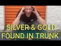 SILVER & GOLD FOUND IN TRUNK! I bought an abandoned storage unit  in storage for 13 years! Unboxing