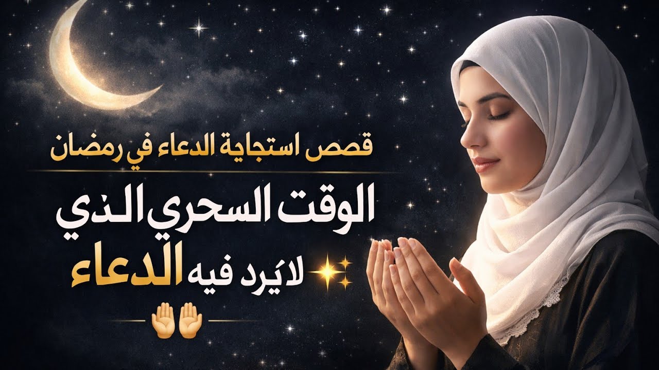 ادعي في الوقت ده في رمضان وهتشوفي المعجزات 😭🔥 قصص استجابة الدعاء