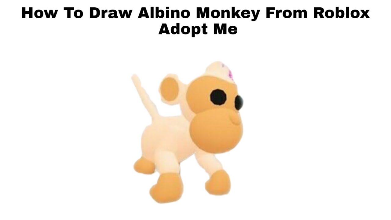 Desapego Games - Roblox: Adopt Me! > Macaco Albino