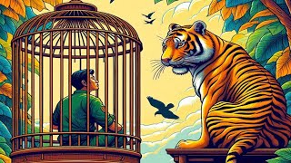 Tigers in a cage