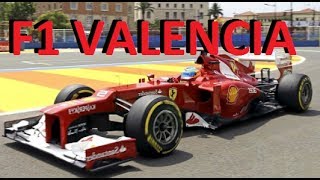 F1 / Formula one - Valencia | HD | grand prix, granpremio, Alonso, Ferrari, valencia street circuit
