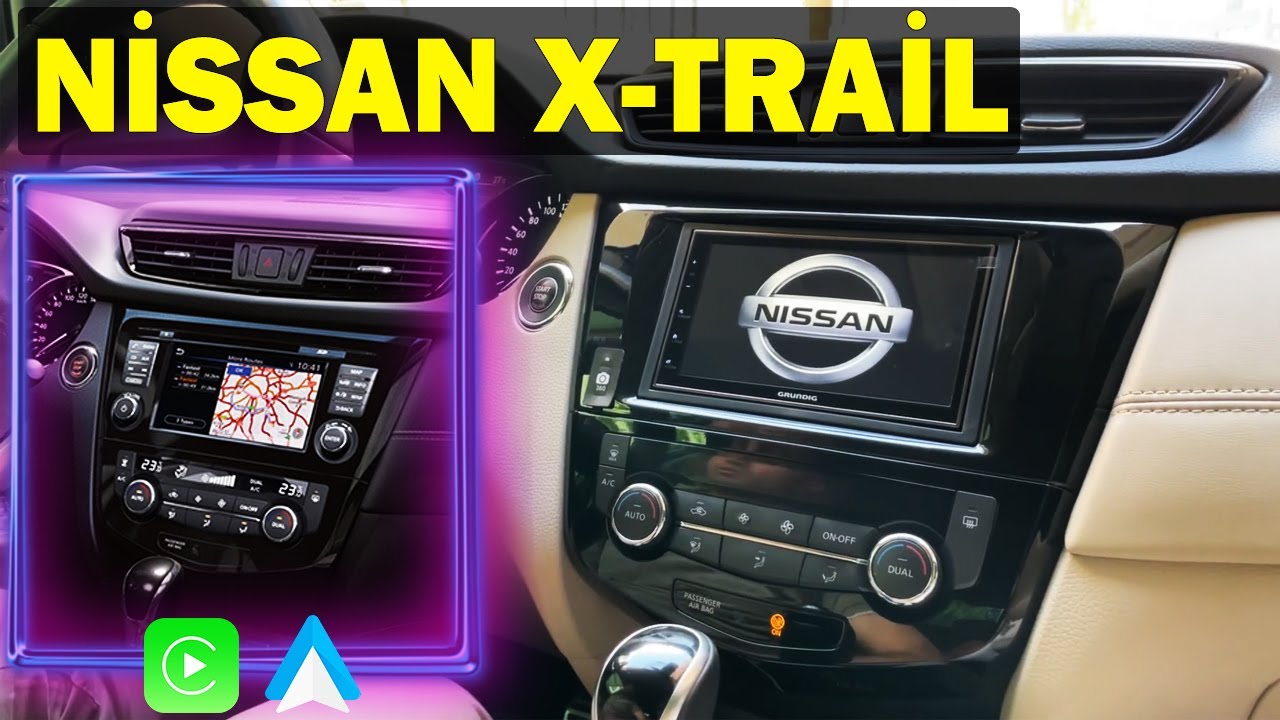 Nissan XTrail Carplay Android Auto Multimedya Sistemi! (GX3800) YouTube