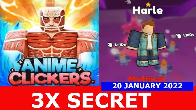Anime Clicker Simulator Roblox Codes Today 01 May 2022 in 2023