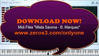 Lágrimas Negras - Mista Savona Ft. Beatriz Márquez - Midi File (OnlyOne)