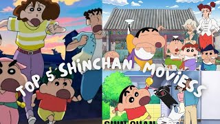 top 5 shin-Chan movies in hindi | shinchan movies | learning features factory