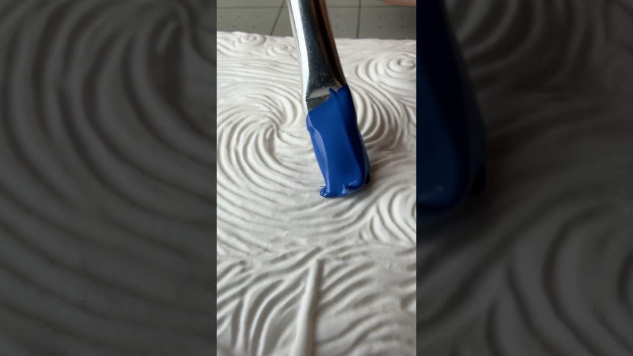 Painting a 3d relief of Van Gogh’s Starry Night