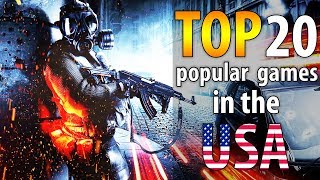 ✅ TOP 20 of the most popular PC games in the USA (2019) 🔥 What Americans play 👍 US Games Trends.