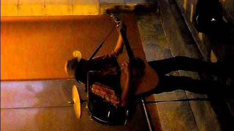 Awesome street musician in Gijon by Dean Jay Mathew