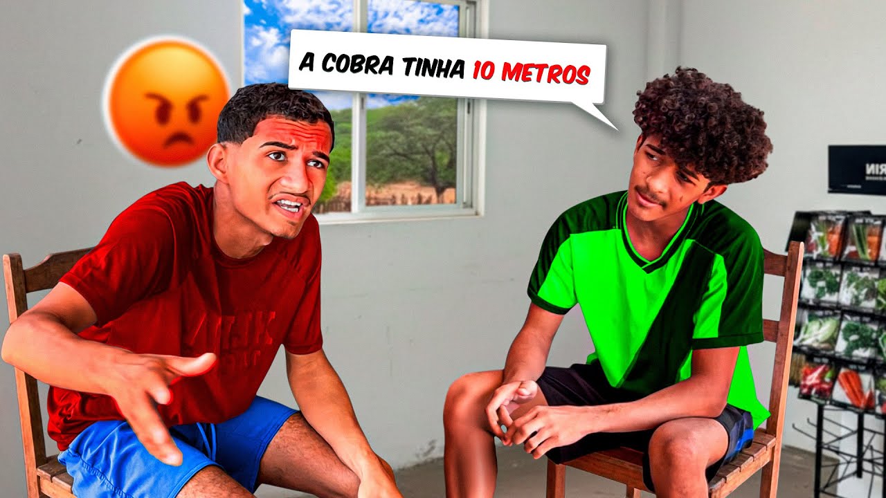 DUDU SE TRANSFORMA EM UMA COBRA DE 7 CABEÇAS