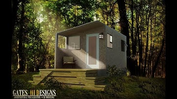 SketchUp 3D Tiny House Design Tutorial
