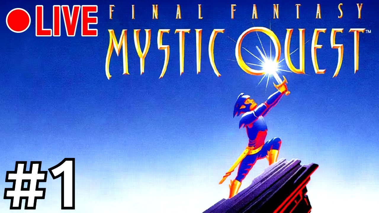 My FIRST Playthrough! | Final Fantasy: Mystic Quest [SNES