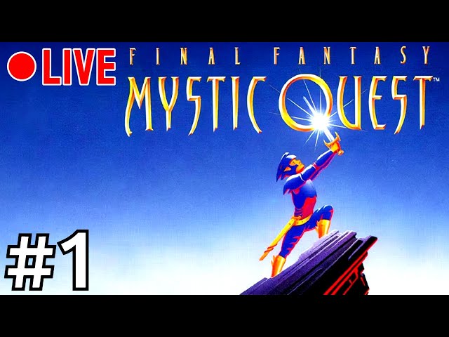 My FIRST Playthrough! | Final Fantasy: Mystic Quest [SNES
