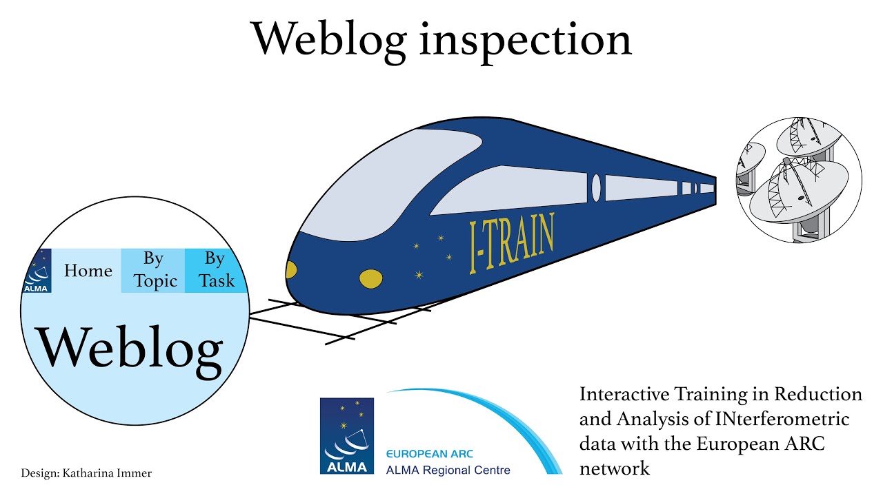 I-TRAIN #4: ALMA WebLog  inspection